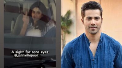 A sight for sore eyes…: Varun Dhawan tries trolling Janhvi Kapoor, gets hilarious savage reaction from actress