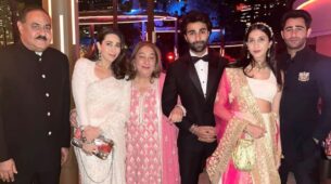Aadar Jain Shares Photos Of A Wedding With Family Members, Internet In Awe