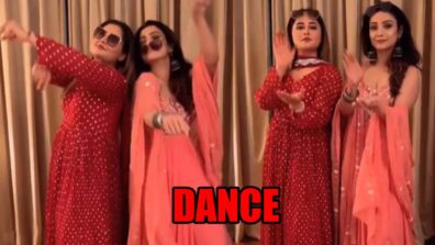 Adaa Khan and Rashami Desai groove on a new Instagram trend, fans go banana