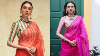 Aditi Rao Hydari: Epitome Of Elegance In Royal Ethnic Sarees