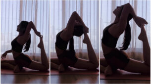Alaya F Does The Yoga Pose Like A Pro, Impressing Us With Her Hottest-Toned Figure