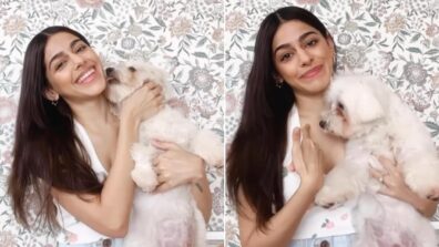 Alaya F Pampers Her Dog And Plays A Fun Game Giving Us Cutest Looks