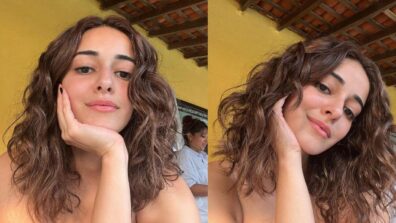 Ananya Panday gets edgy with her sunshine glow, her curly locks steal the show