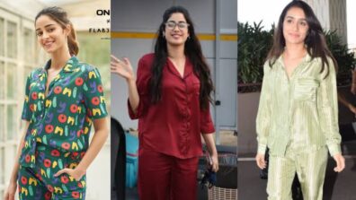 Ananya Panday, Shraddha Kapoor to Janhvi Kapoor, these divas stood out in their night suits