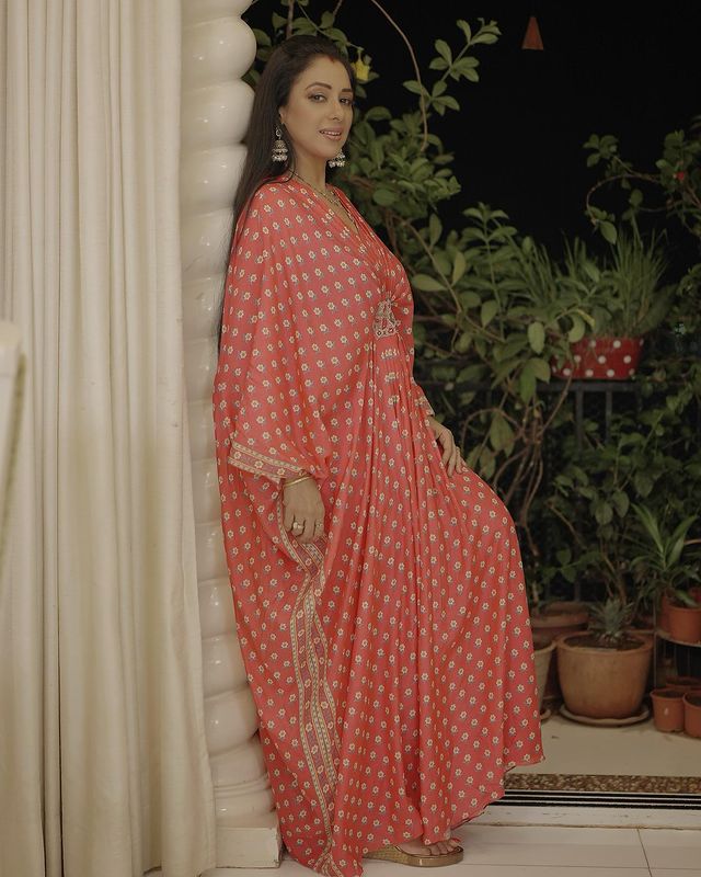 Anupamaa actress Rupali Ganguly looks mesmerizing in a kaftan gown, check photos - 0