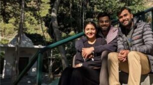Anushka Sharma and Virat Kohli visit Kainchi Dham in Uttarakhand with daughter Vamika, see pics