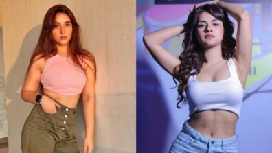 Ashnoor and Avneet Kaur flaunt curvaceous midriffs in sensuous bralette tops, check out