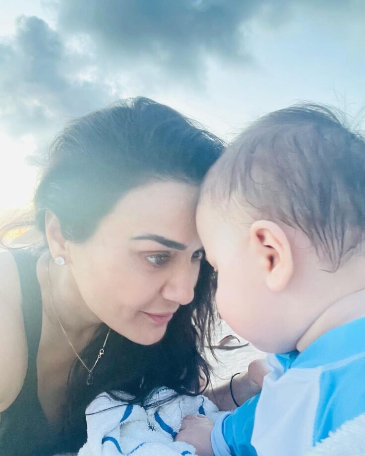Preity Zinta shares heartwarming wishes for twins Gia and Jai on their first birthday - 1