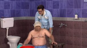Bhabhiji Ghar Par Hai 17th November 2022 Written Updates S-01 Ep- 1944: Tiwari Ji Gives Bath To David Chacha Ji