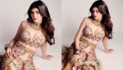 Check Out: Sanjana Sanghi Catches A Breath In A Stunning Multicoloured Lehenga By Varun Bahl; See Pics