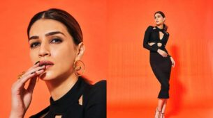 Kriti Sanon spells her ‘divine’ magic in sheer cutout black bodycon dress