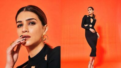 Kriti Sanon spells her ‘divine’ magic in sheer cutout black bodycon dress