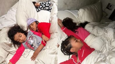 “Nothing Feels Better Than These Snuggles” Says Kim Kardashian While Sharing Her Kids Adorable Pictures, Take A Look