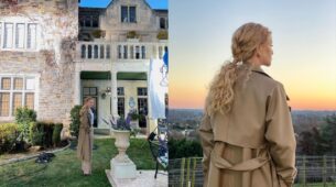Nicole Kidman adieus Baltimore in style, looks divine in beige over coat and blonde curls