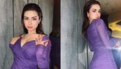Avneet Kaur oozes ‘Wonder Woman’ vibes in purple deep-neck outfit, fans love deep shade lipstick