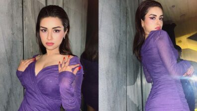 Avneet Kaur oozes ‘Wonder Woman’ vibes in purple deep-neck outfit, fans love deep shade lipstick