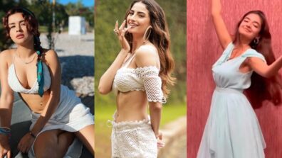 Avneet Kaur, Palak Tiwari, And Anushka Sen Oozing Oomph In White Sassy Dresses