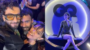 Awards Night: Ranveer Singh rocks midnight shades look, spotted chilling with Sayani Gupta