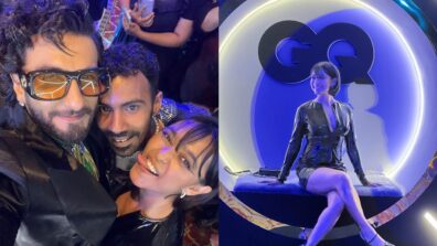 Awards Night: Ranveer Singh rocks midnight shades look, spotted chilling with Sayani Gupta