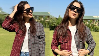 Bade Acche Lagte Hain Season 2: Disha Parmar enjoys lush green fields with a tinge of sunkissed vibe, fans love it