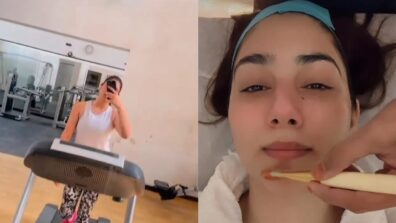 Bade Achhe Lagte Hai 2 fame Disha Parmar’s weekend is all about ‘workout’ and ‘skincare’