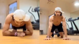 Beat pe workout: Siddharth Nigam shares stunner workout snap in shirtless avatar