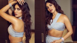 Bhumi Pednekar Gives Us Mermaid Looks In Her Grey Outfit