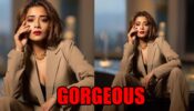 Bigg Boss 16 contestant Tina Datta oozes oomph in a stylish brown pantsuit, fans sweat