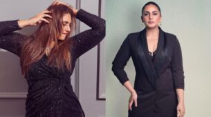 Black Supremacy: Huma Qureshi’s Statement Fashion Book In Black Outfits
