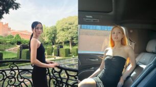 Blackpink Jisoo In Black Strapless Mini Dress Or Jennie In Black Strapless Ruched Mini Dress; Whose Look Do You Like?