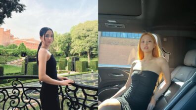 Blackpink Jisoo In Black Strapless Mini Dress Or Jennie In Black Strapless Ruched Mini Dress; Whose Look Do You Like?