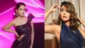 Boss Lady Hina Khan Looks Bewitching In Shimmery Ensembles, Flaunts Her Fashionista Vibes