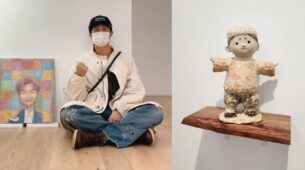 BTS Leader RM’s Photo Dumb From His Visit To Art Gallery; Got Self Portrait, Hand Made Idol, Painting, And More