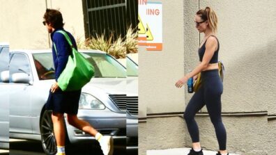 Check Out: Adorable Couple – Olivia Wilde And Harry Styles Hit The Gym Together Before His Show At The Forum