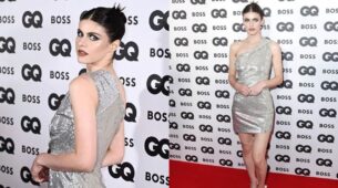 Check Out: Alexandra Daddario Serves Glamourous Looks In A Mini Sequin Dress At The GQ Men Of The Year Awards 2022