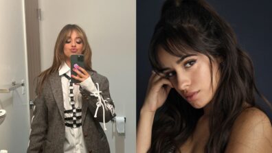 Check Out: Camila Cabello Serves Gorgeous Looks In Leather-Metal Harness As She Earns Grammy Nomination