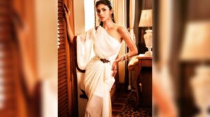 Check Out: Mouni Roy Raises Temperature In A White One-shoulder Dress