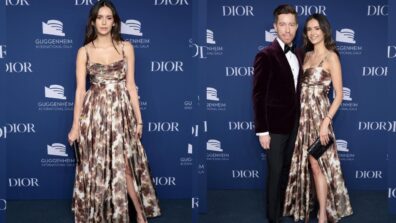 Check Out: Nina Dobrev And Shaun White Give Major Red Carpet Couple Goals At The Guggenheim International Gala In New York City