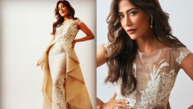 Chitrangda Singh is beauty to behold in sheer embellished white bodycon gown, see pics