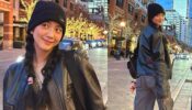 “Come On Christmas” Says Blackpink’s Jisoo As She Serves Adorable Vibes In A Black Leather Coat, See Pics