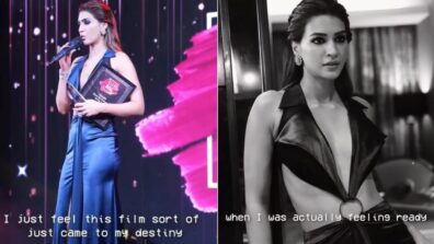 Congratulations: Kriti Sanon wins ‘star performer of the year award’, see special winning moment