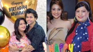 Congratulations: Siddharth Nigam showers love on mom in her special day, Ashi Singh joins family celebration