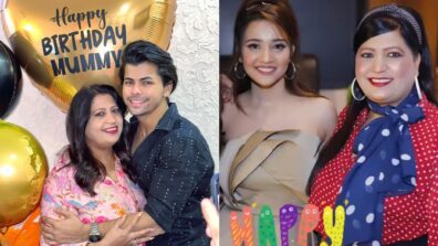 Congratulations: Siddharth Nigam showers love on mom in her special day, Ashi Singh joins family celebration