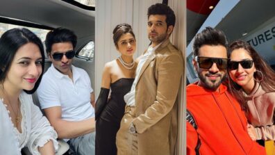 Couple Goals: Divyanka Tripathi and Vivek Dahiya are happy posers, Tejasswi Prakash feeds Karan Kundrra, Rahul Vaidya and Disha Parmar groove to ‘Mera Naam Tu’