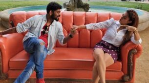 Couple Goals: Nayanthara and Vignesh Shivan get mushy on set, see pics