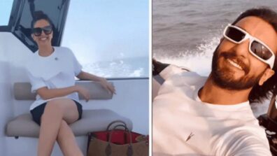 Couple Goals: Ranveer Singh catches Deepika Padukone off-guard, spotted enjoying romantic yacht ride together