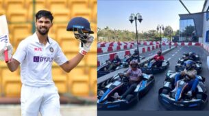 CSK’s Cricketer Ruturaj Gaikwad takes day off participates in car race, see pics
