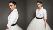 Deepika Padukone is all about ‘peaceful vibes’ in white fluffy gown, we are in awe