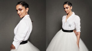 Deepika Padukone is all about ‘peaceful vibes’ in white fluffy gown, we are in awe