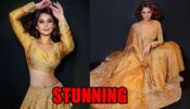 Desi Girl: Jennifer Winget flaunts her curvaceous body in yellow lehenga, fans love it